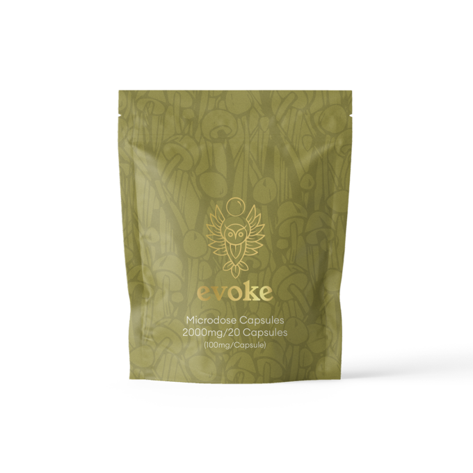 Evoke – Medicinal Mushrooms – Microdose Capsules