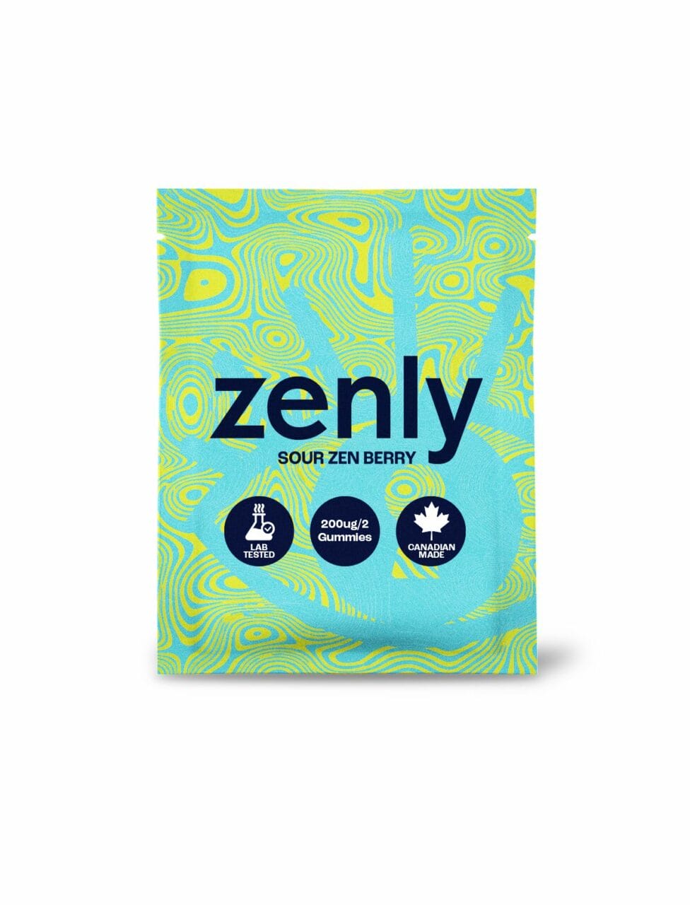 Zenly – LSD Gummies – Sour Zen Berry – 200ug  (100ug per gummy)