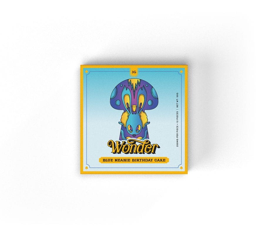 Wonder – Psilocybin Chocolate Bar – Birthday Cake
